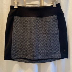 Smartwool quilted knit miniskirt Size S